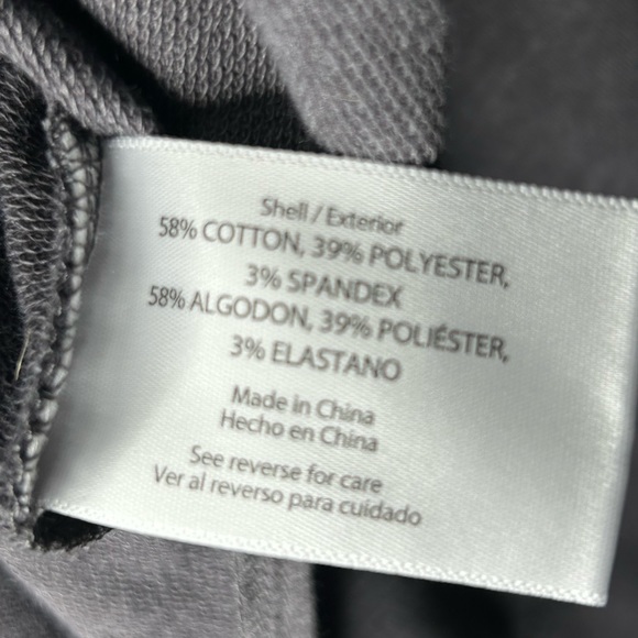 Wildfox Statement Sweatshirt Easy Does It XS Split Sides Charcoal Gray Rainbow - Picture 10 of 11